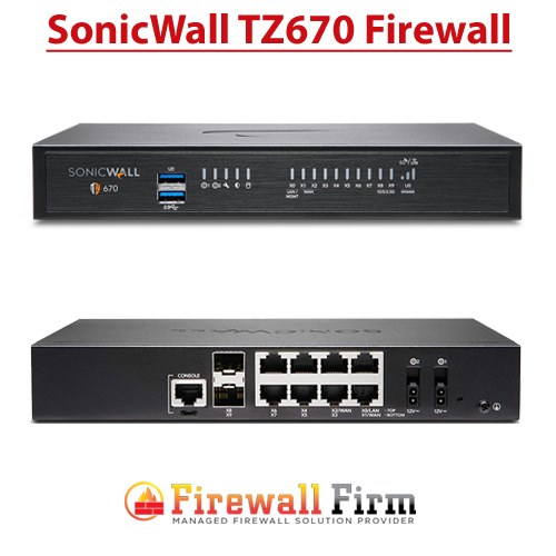 SONICWALL TZ670 Firewall