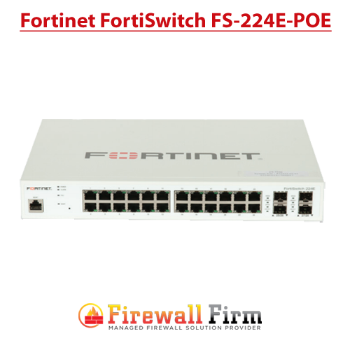 Fortinet FortiSwitch FS- 224E-POE Fortinet FortiSwitch FS- 224E-POE