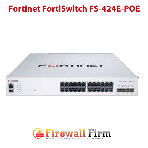 Fortinet FortiSwitch FS- 424E-POE Fortinet FortiSwitch FS- 424E-POE